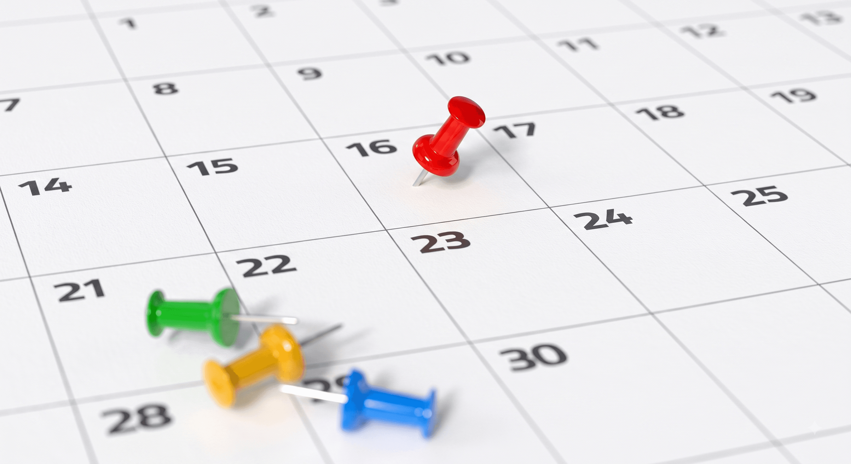 Calendario de matriculación